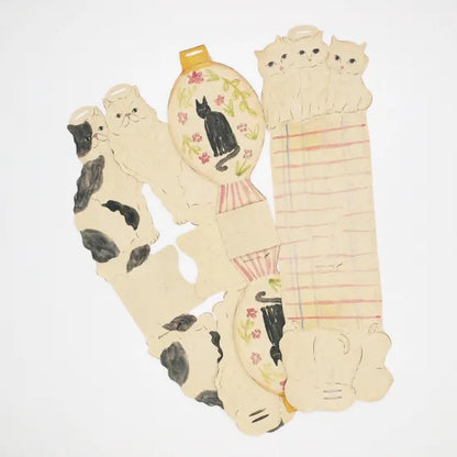 Cat Vase Card · Paper Message