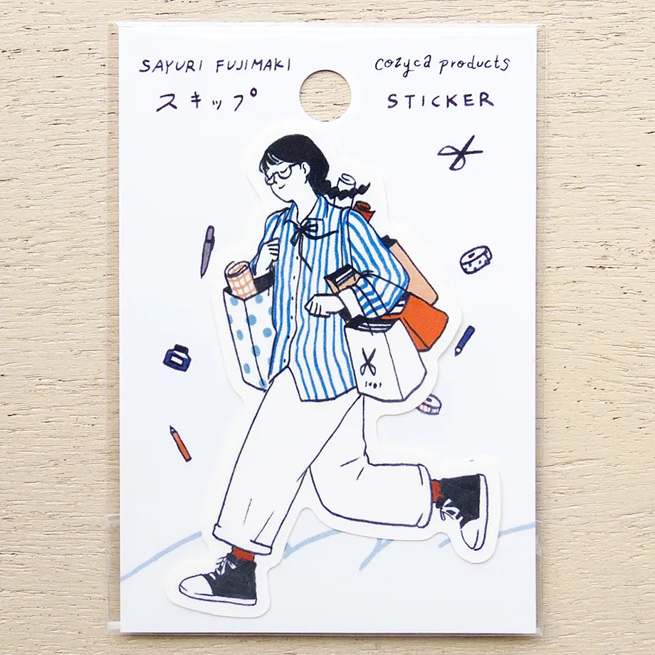 Skip Sayuri Fujimaki Sticker · Cozyca