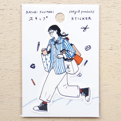 Skip Sayuri Fujimaki Sticker · Cozyca