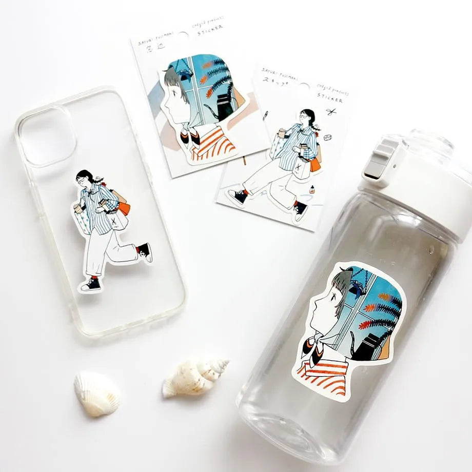 Skip Sayuri Fujimaki Sticker · Cozyca