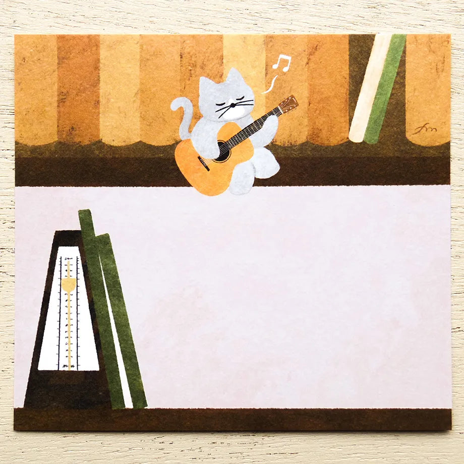 Let it Flow Mariko Fukuoka Memo Pad · Cozyca