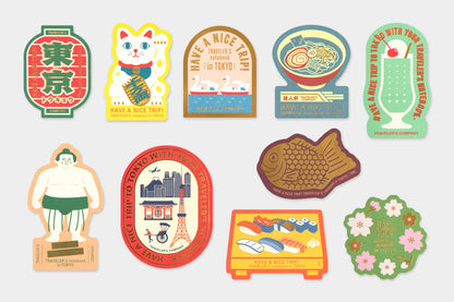 TRAVELER'S Notebook Tokyo Sticker Set