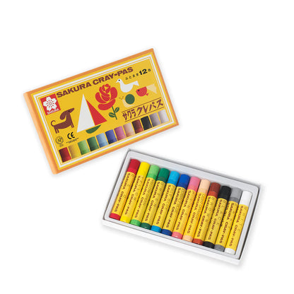 Sakura Coupy Oil Pastels - Set of 12