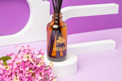 Silver Linings (Palo Santo & Oud) 4 oz Reed Diffuser · Milk Jar Candle Co.