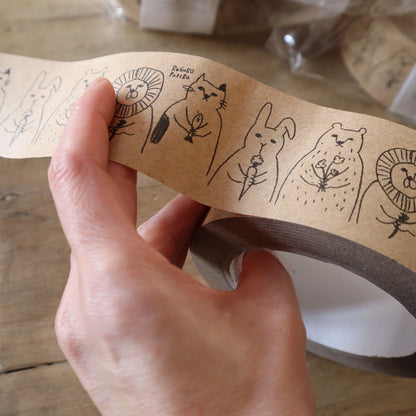 Eco Packing Tape / Animals · Regaro Papiro