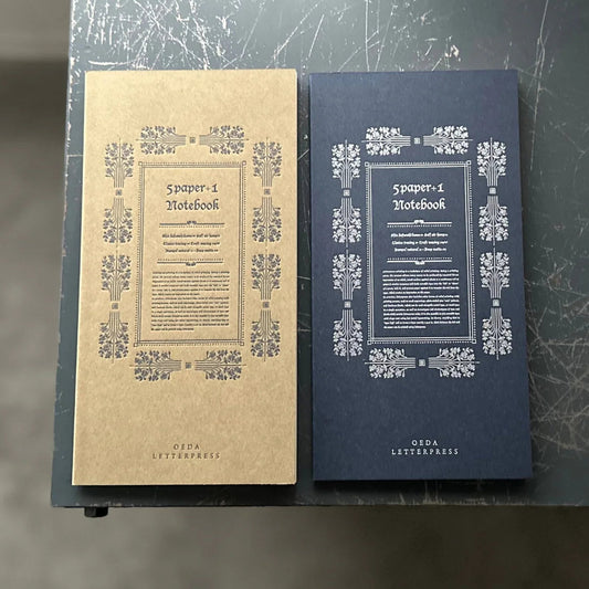 5Paper Notebook · OEDA Letterpress