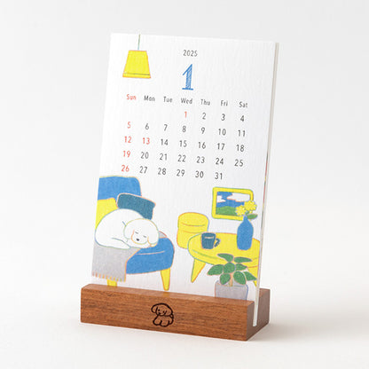 2025 Dog Stand Calendar · Midori