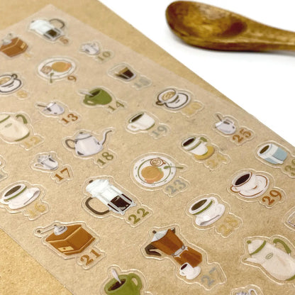 Daily Coffee Sticker Sheet · STICKII