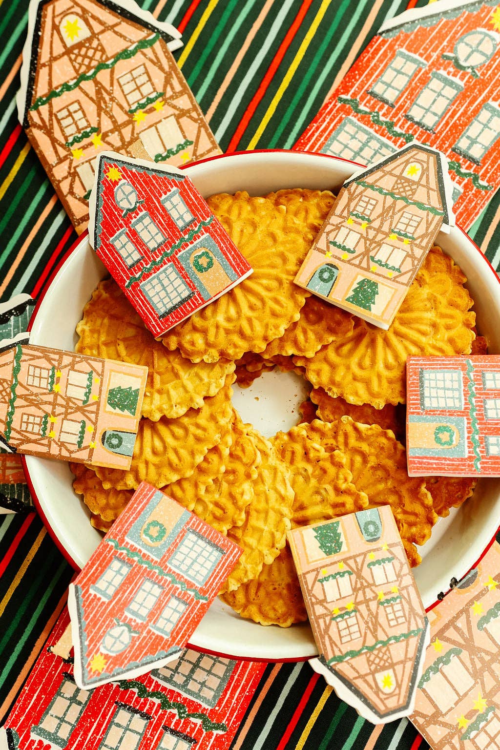 Red Cottage Mini Cards《Box of 6》 · Isatopia