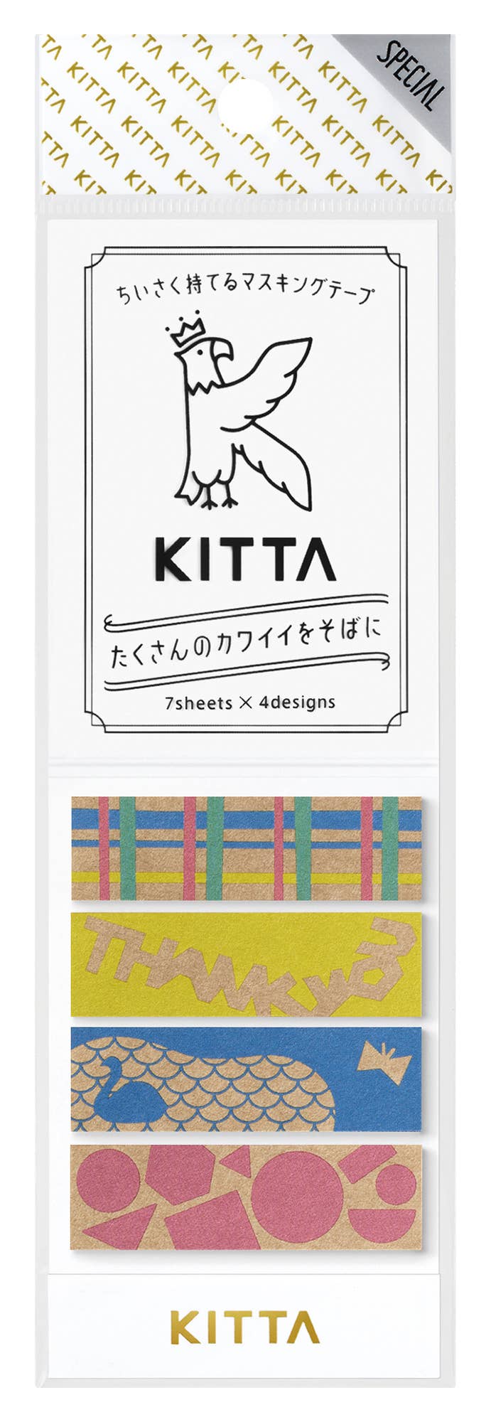 Vegetables KITTA Washi Tape · King Jim