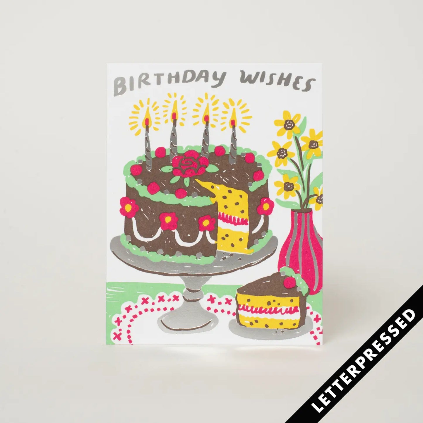 Birthday Cake Wishes Card · Phoebe Wahl & Egg Press