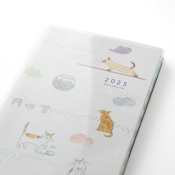 2025 Mini Cat Pocket Diary · Midori