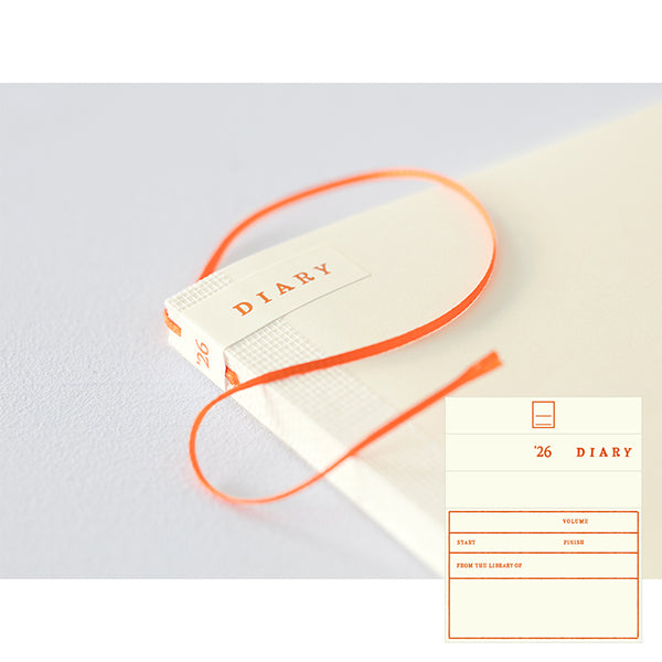 2026 MD Notebook Diary B6 Slim · MD