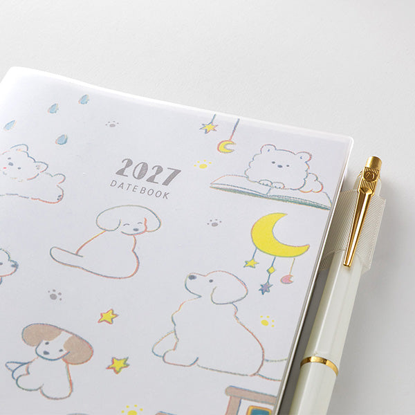 2027 Midori Dog Pocket Diary《B6》