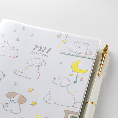 2027 Midori Dog Pocket Diary《B6》