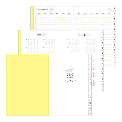 2027 Midori Dog Pocket Diary《B6》