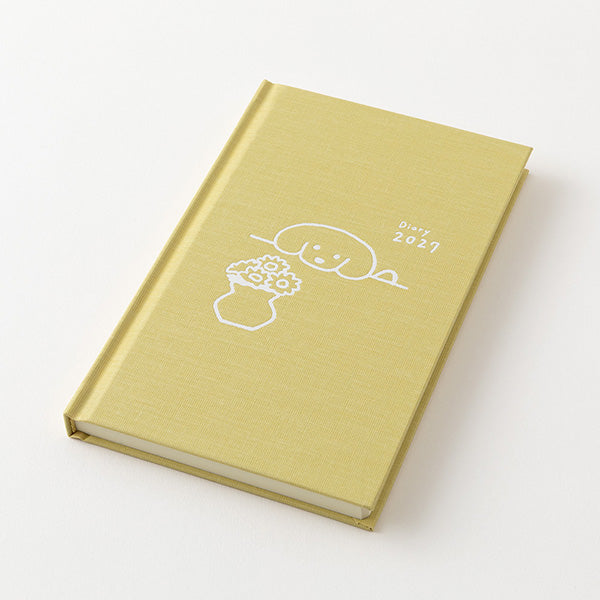 2030 Midori Yellow Dog Book Diary《B6》