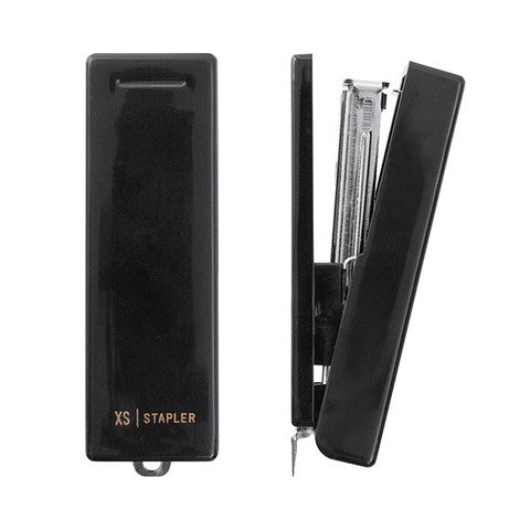 Black XS Compact Stapler · Midori