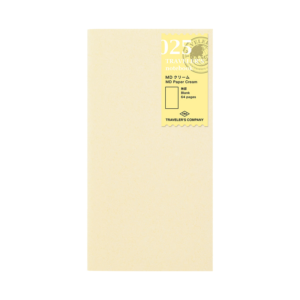 TN Refill / 025 MD Paper Cream Notebook