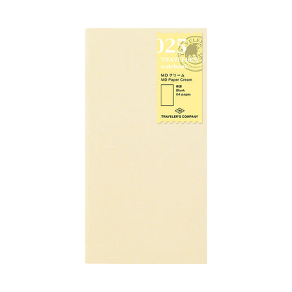 TN Refill / 025 MD Paper Cream Notebook