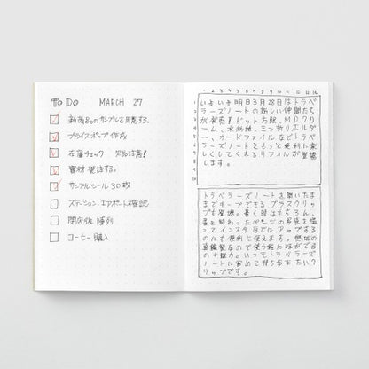 TN Passport Refill / 014 Dot Grid Notebook