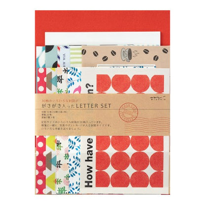 Gasa Gasa Assorted Letter Set · Midori