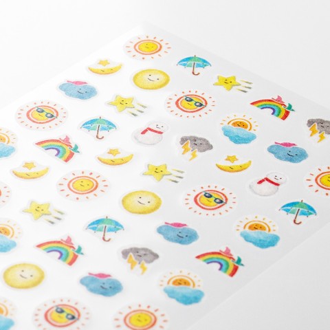 Weather Patterns - Daily Diary Sticker Sheet