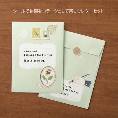 Stationery Collage Letter Set · Midori