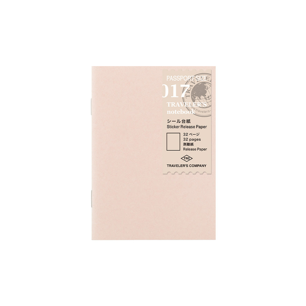 TN Passport Refill / 017 Sticker Release Paper