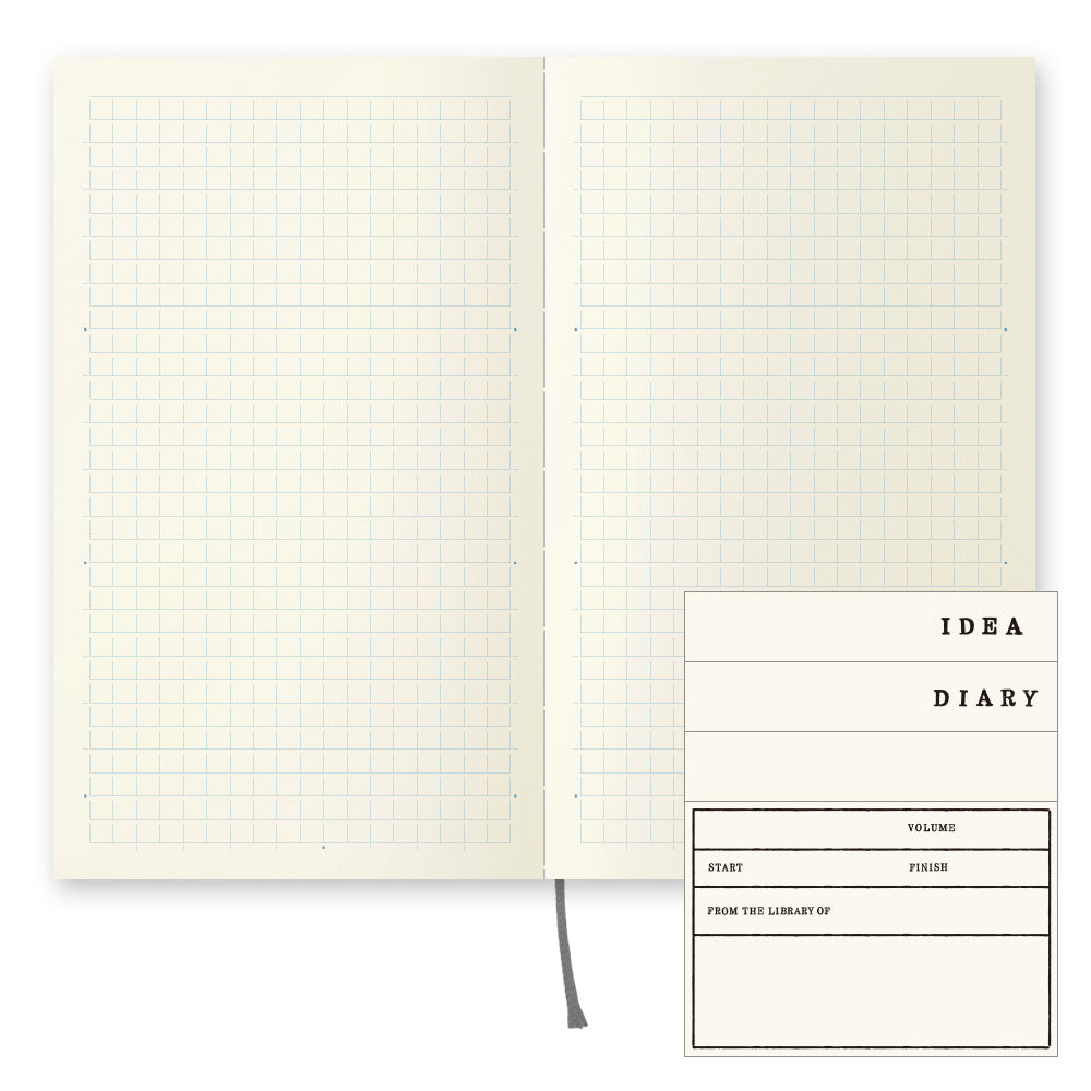 MD Notebook B6 Slim - Grid