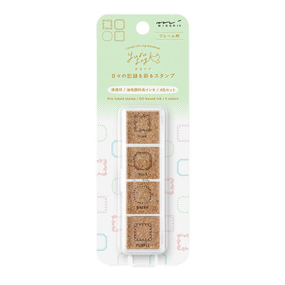 Yuru Log Paintable Stamps · Midori
