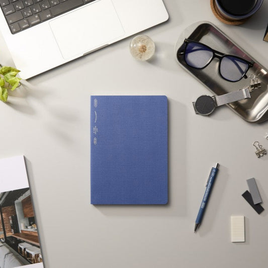 Stalogy 1/2 Year Notebook A5 - Lake Blue