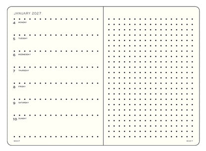 2027 Wallet Sized Weekly Planner & Notebook · Leuchtturm1917