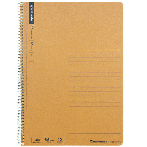 Maruman Spiral Notebook - B5 Lined