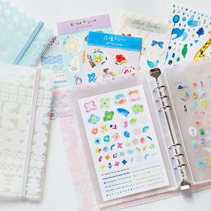 King Jim OTONA Sticker Collection Binder