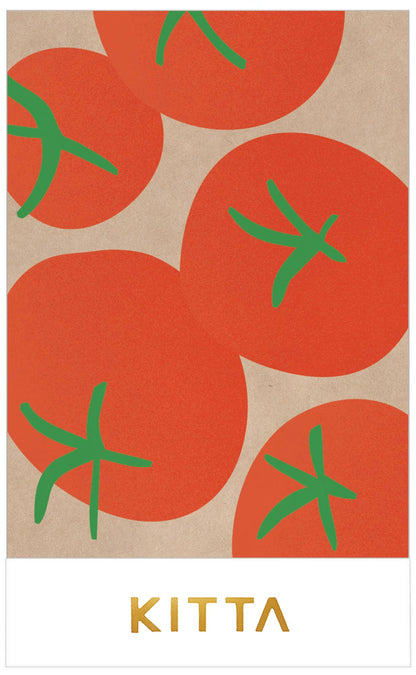 Vegetables KITTA Washi Tape · King Jim