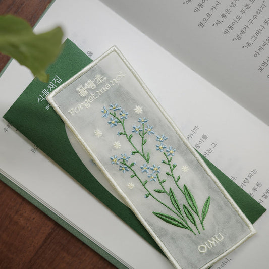 Forget Me Not · OIMU Plant Collecting Bookmark