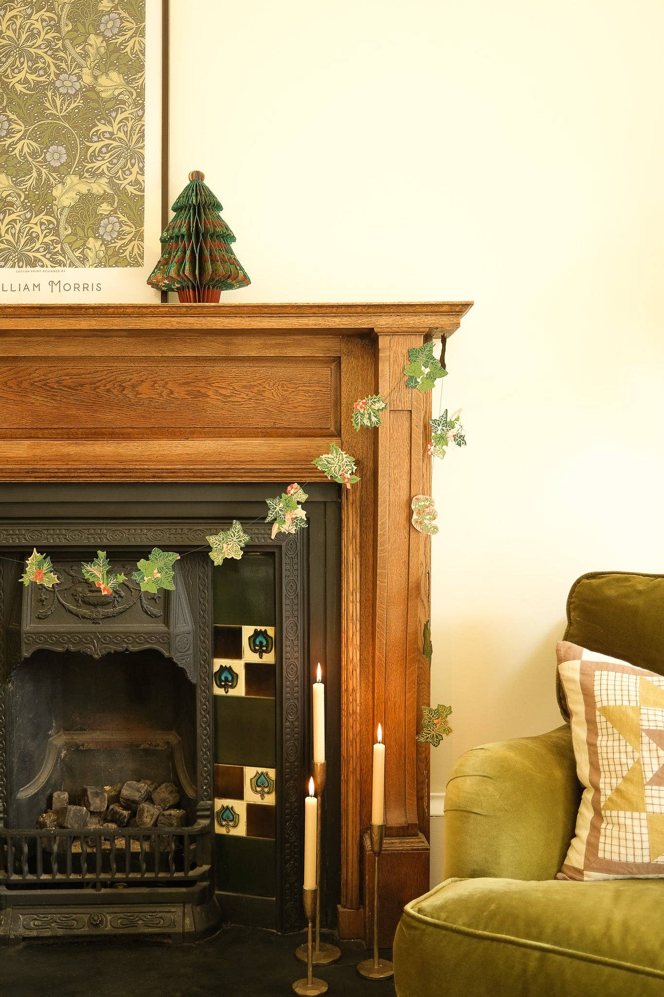 Holly and Ivy Sewn Garland · East End Press