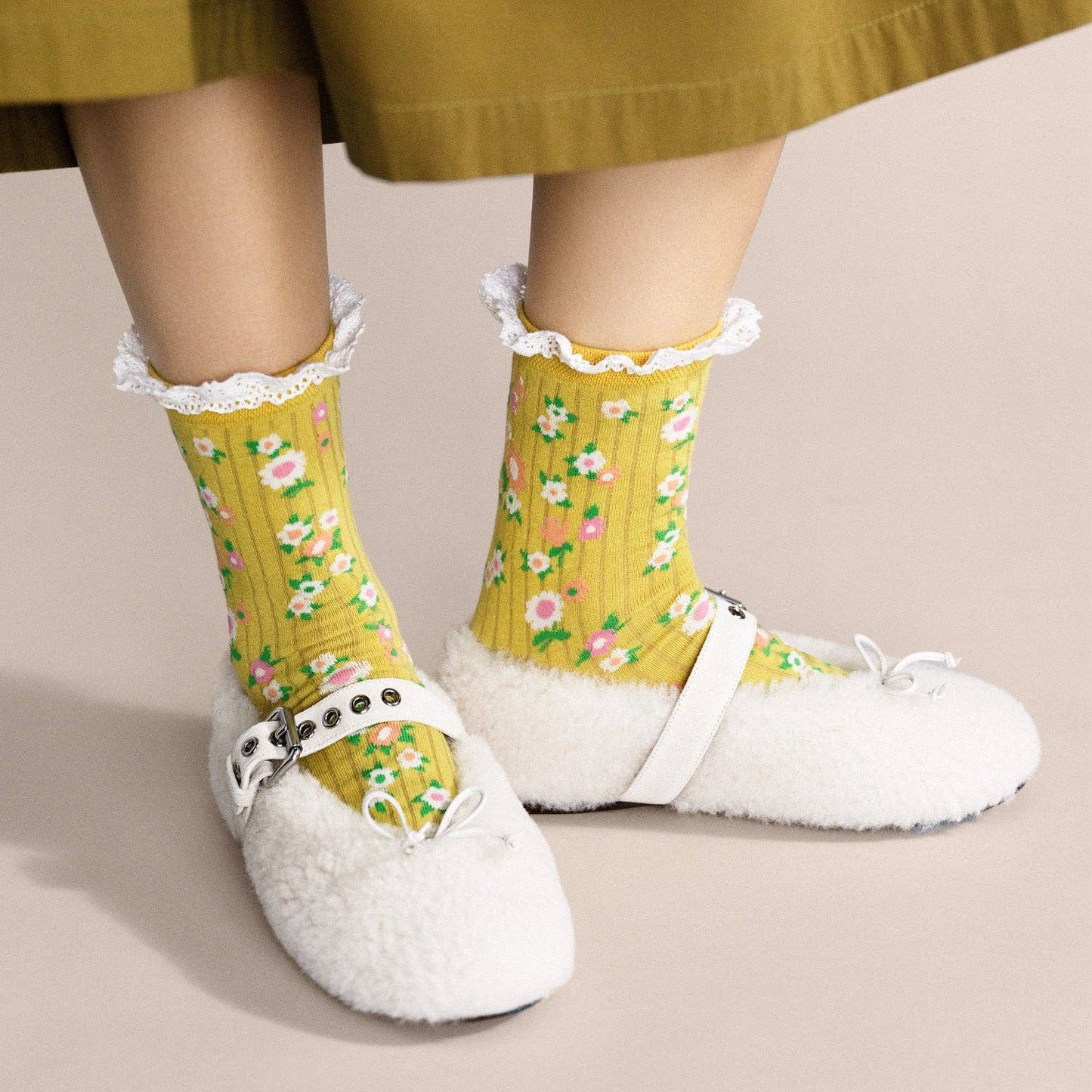 Yellow Mellow Socks · Hansel+Basel