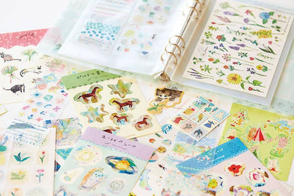 Pink OTONA Sticker Collection Binder · King Jim