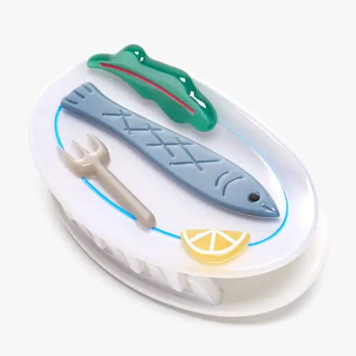 Poisson Sardine Fish Plate Mini《Mini Hair Claw》· Winona Irene