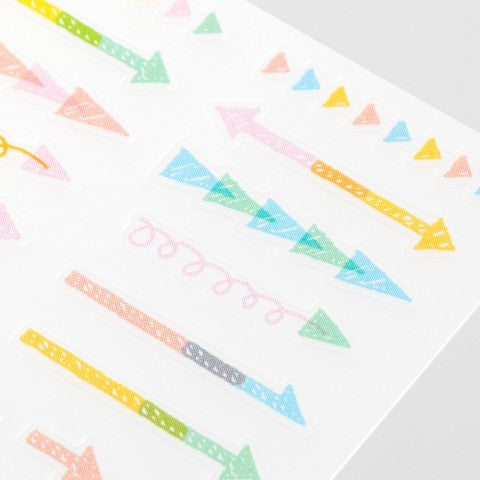 Pastel Arrows - Midori Planner Sticker Sheet