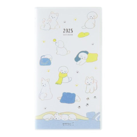 2025 Dog Pocket Diary Slim · Midori