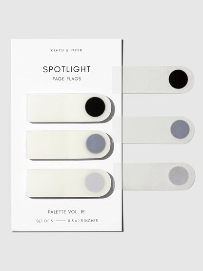 Vol. 05 Spotlight Page Flag Set · Cloth & Paper