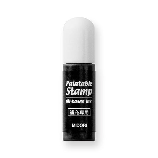 Paintable Stamp Black Ink Refill · Midori