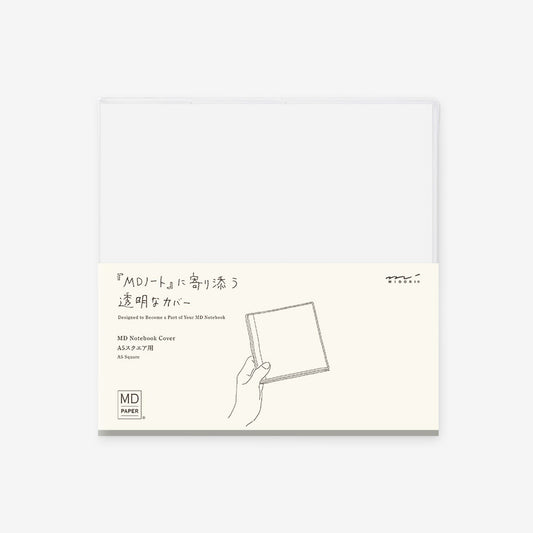 A5 Square MD Notebook Clear Cover