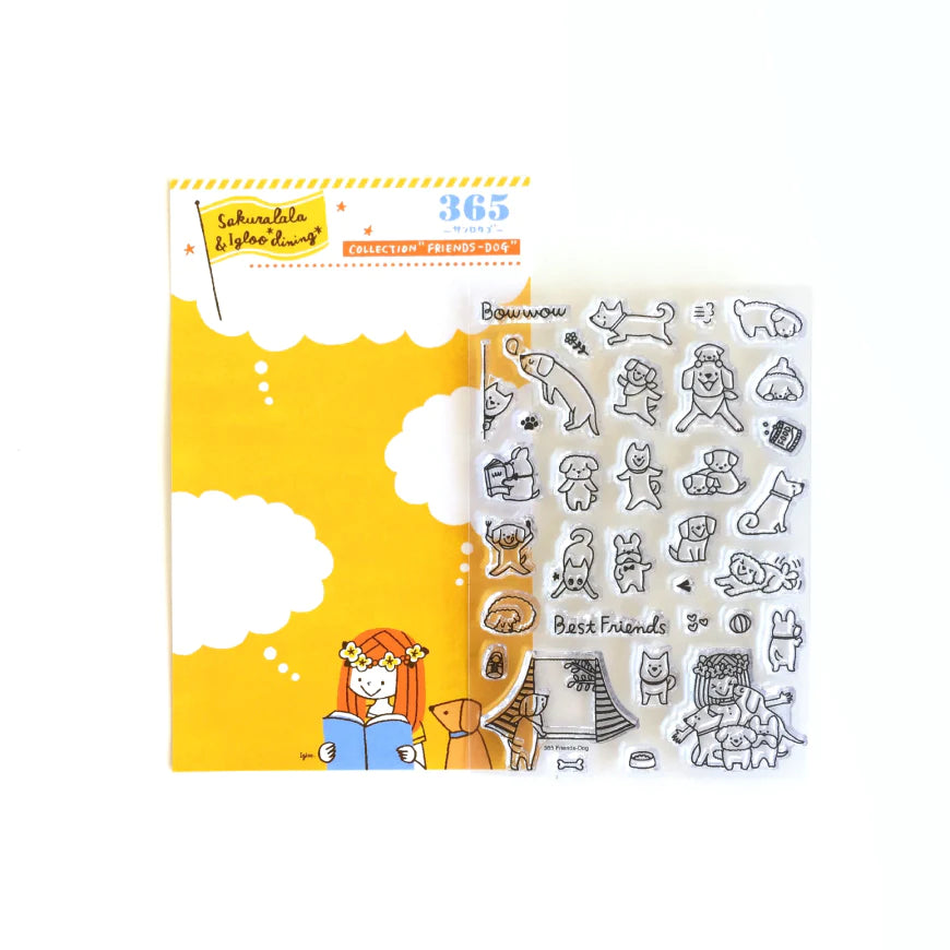 365: Friends - Dog Clear Stamps · Sakuralala