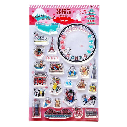 365: Tokyo Clear Stamps · Sakuralala