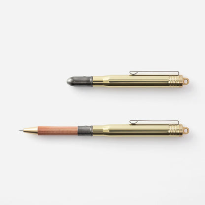 TRAVELER'S Company Brass Ballpoint Pen