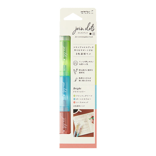 Join Dots Connecting Pen / Bright · Midori